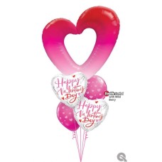 Bukiet 1667 My Heart is Full Qualatex #16650 16776-2 18100-2 25572-2